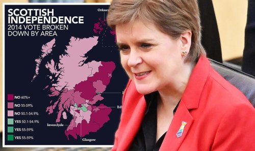 MAPPED: How Scotland voted in first independence referendum