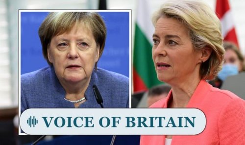 ‘Germans fed up of funding Brussels!’ Merkel exit will be the end of EU, Britons predict