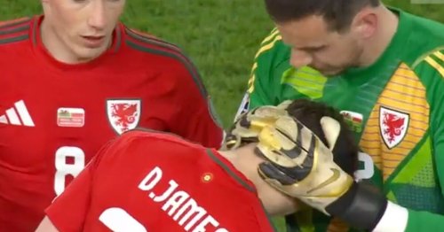 Wales squad's reaction says it all as Dan James devastated after missing penalty