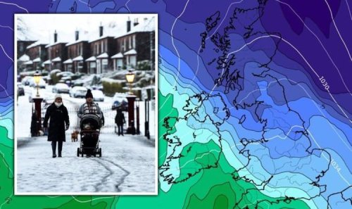 UK weather forecast: Snow warning as 'rapidly deepening storm' to smash Britain - new maps