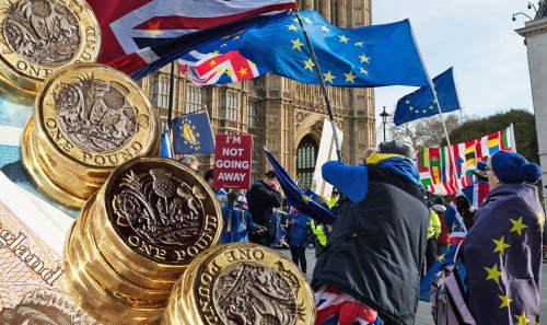 Brexiteer claims Remainers 'to blame' for run on the pound