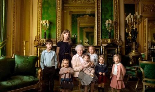 Queen’s great-granddaughter stole the show with ‘naughty move’ in picture