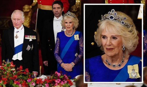 Camilla forced to 'double take' at state dinner due to Charles