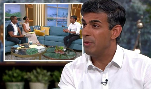 This Morning backlash as Rishi Sunak quizzed on McDonald's order in 'painful' interview