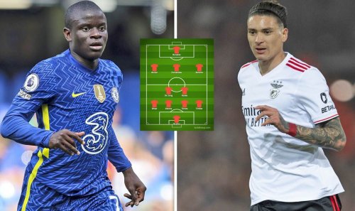 Man Utd’s exciting XI if Kante, Nunez and three other players join this summer