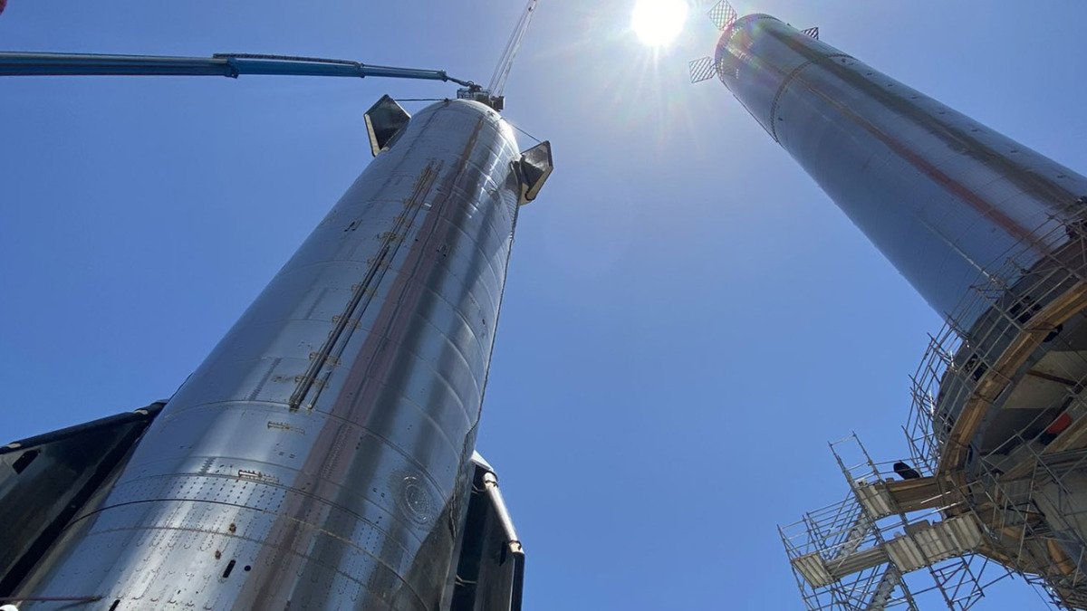 SpaceX Stacks Starship and Super Heavy, Making World's Tallest Rocket a Reality