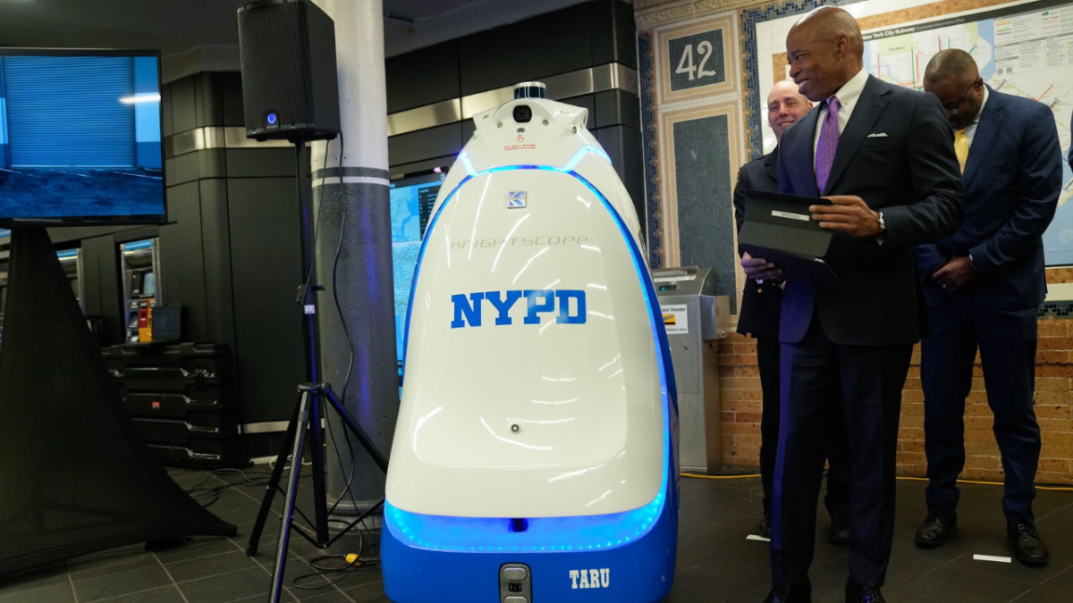 NYPD Rolls Out New Type of Robot Cop