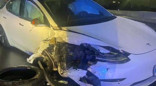 Another Tesla Allegedly Collides With Emergency Vehicle in Autopilot Mode
