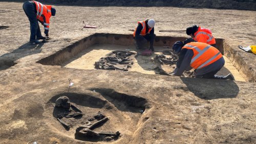 Neolithic Burial Mounds Discovered on Site of Future Intel Fab