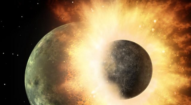 The Formation of the Moon May Have Stretched the Earth Into a Potato