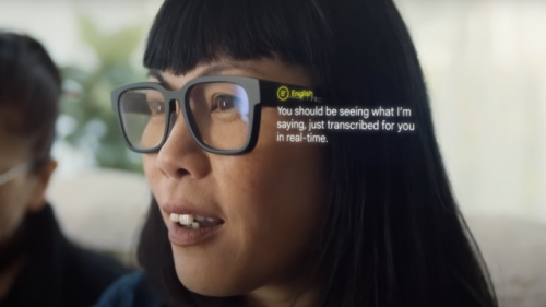 Google Shows Off AR Glasses Capable of Language Translation