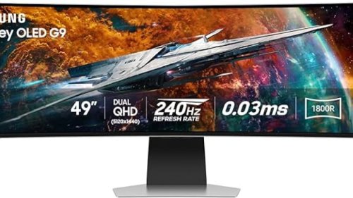 Samsung’s Ultra-Wide OLED Monitor Is a Dream Setup—and $700 Off