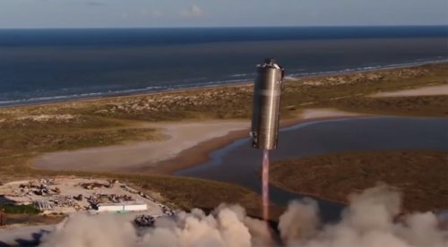 SpaceX Starship Prototype Completed ‘Hop’ Test Flight