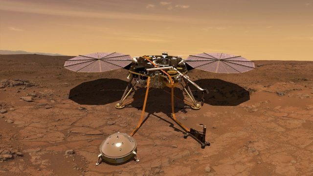 InSight Mars Lander's 'Mole' Probe Now Completely Underground