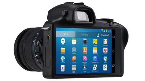 Samsung Galaxy NX camera: 20.3MP, interchangeable lenses, and Android 4.2