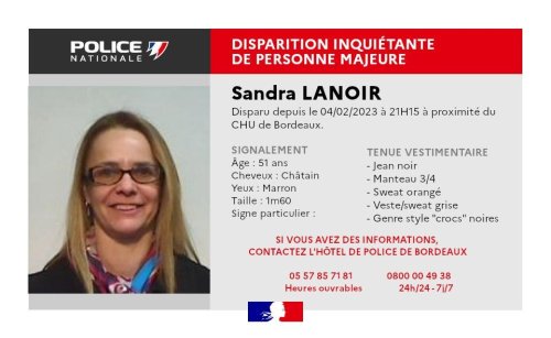 La patiente disparue près de l'hôpital psychiatrique de Bordeaux a été retrouvée