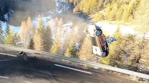 Rallye : les nouvelles images impressionnantes du crash d'Adrien Fourmaux au Monte-Carlo