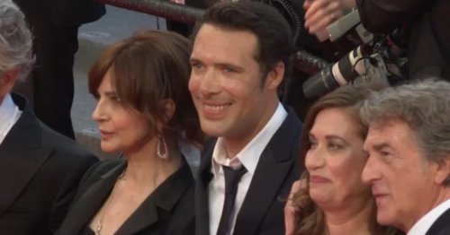 Nicolas Bedos et son actrice Marine Vacth, la tendre mascarade sur le tapis rouge de Cannes
