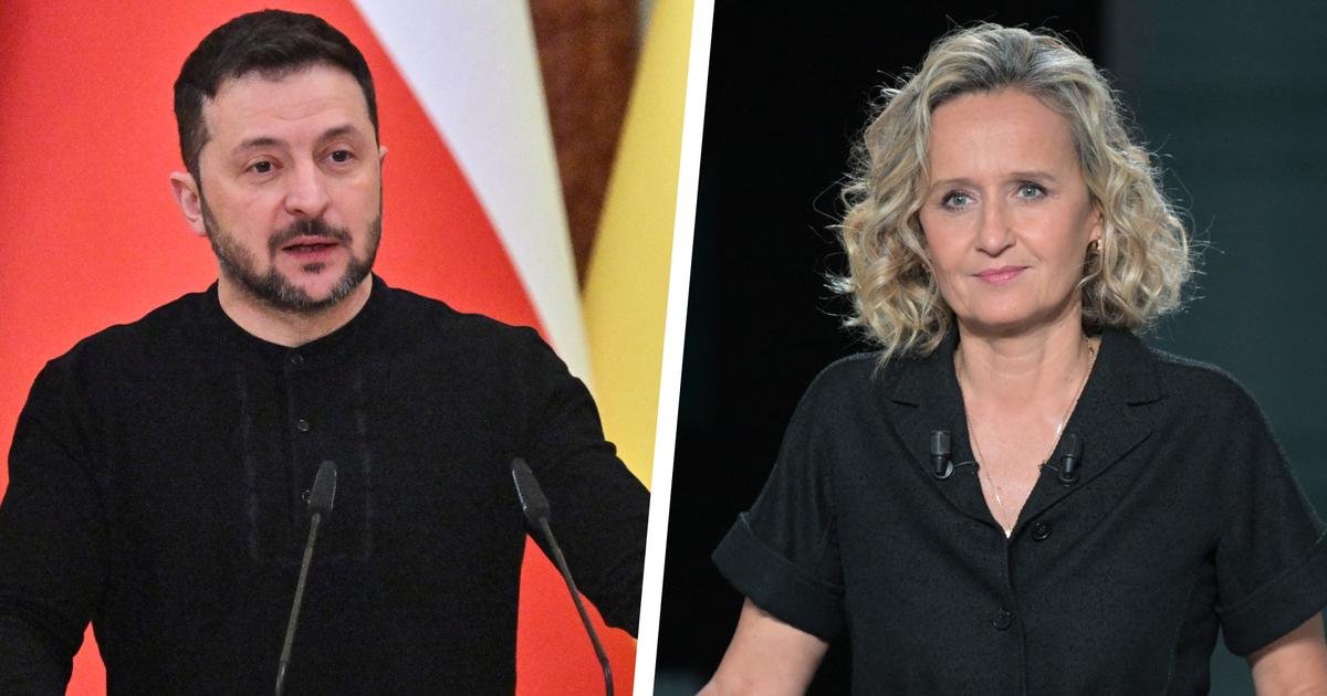 Déprogrammation d’urgence sur France 2, Caroline Roux reçoit Volodymyr Zelensky
