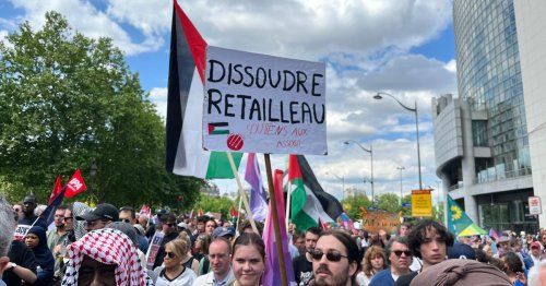 Un char LFI, un autre pro-Palestine : deux ambiances à la marche contre l’islamophobie