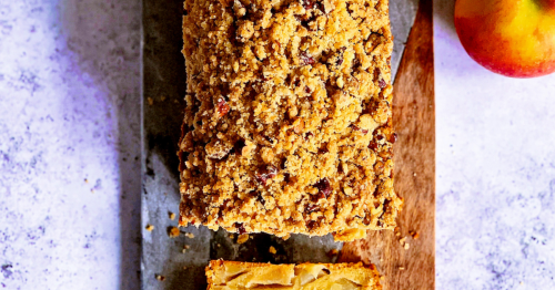 Le goûter de la semaine : un cake réconfortant façon apple streusel