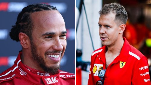Sebastian Vettel record broken as Lewis Hamilton takes first Ferrari pole at Chinese Grand Prix