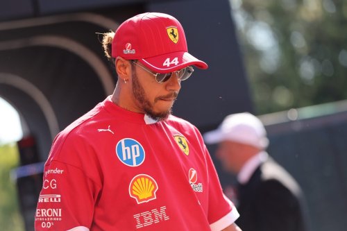 Ferrari fans are displaying something in the Imola grandstands that shows how they really feel about Lewis Hamilton