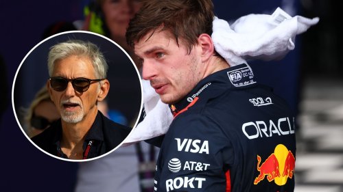 Damon Hill uses just two words to describe Max Verstappen’s driving in the rain at the Australian Grand Prix