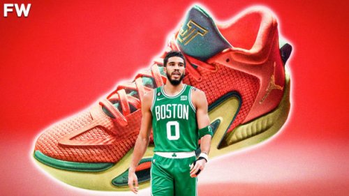 jayson tatum shoes last night