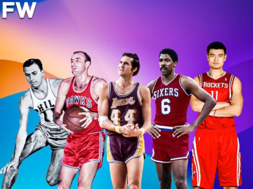 Only 5 Players In NBA History Have Been All-Stars Every Single Season They Played: Jerry West, Julius Erving, Yao Ming, Paul Arizin, And Bob Pettit