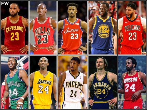 Team No. 23 vs. Team No. 24: Michael Jordan And LeBron Challenge Kobe Bryant And Paul George