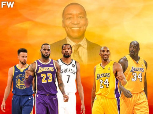 Isiah Thomas Forgets Shaquille O'Neal And Kobe Bryant, Says Kevin Durant, LeBron James, And Stephen Curry Have Ran The League In The Last 15-20 Years