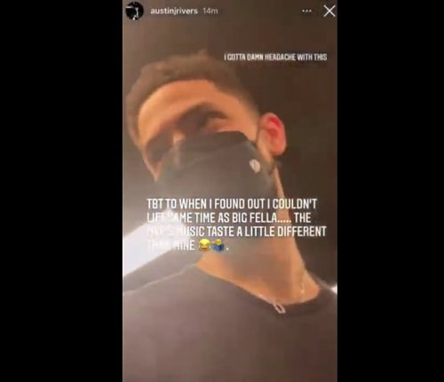 Austin Rivers Reacts To Nikola Jokic's Workout Music: 'The MVP's Music Taste A Little Different Than Mine'