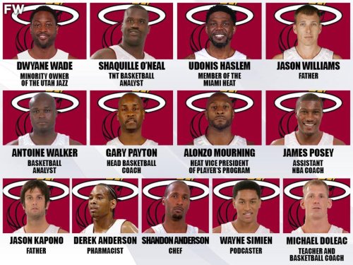 2006 NBA Champions Miami Heat: Where Are They Now? | Flipboard