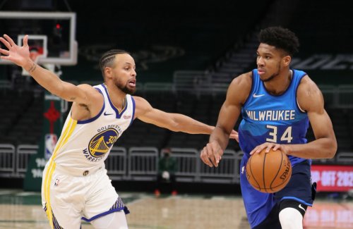 Giannis Antetokounmpo On Stephen Curry Winning Finals MVP: "There's No Better Person In The World Right Now That Deserves The Trophy More Than Him. He Played His Butt Off And I'm Happy For Them."