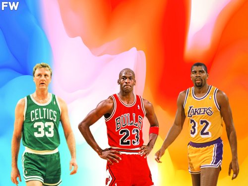 Michael Jordan Didn't Want To Say He Was Better Than Magic Johnson And Larry Bird: "We Never Had The Opportunity To Play Against Each Other In Peak Years. I Like To Consider Myself Parallel To Them."