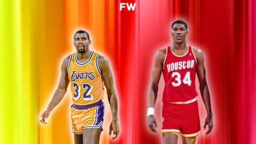 Magic Johnson Once Didn't Let Hakeem Olajuwon Practice At UCLA Because He Was Late: "He Got So Mad And Next Day He Must've Blocked Like 20 Shots"