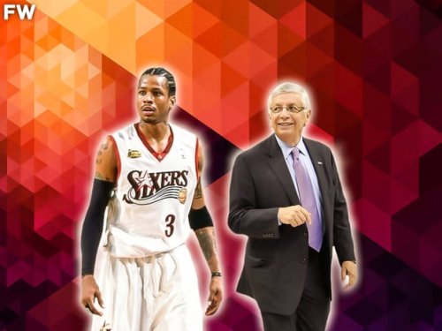 Allen Iverson Told The Unbelievable Story Of Former NBA Commissioner David Stern Reading His Rap Song '40 Bars'