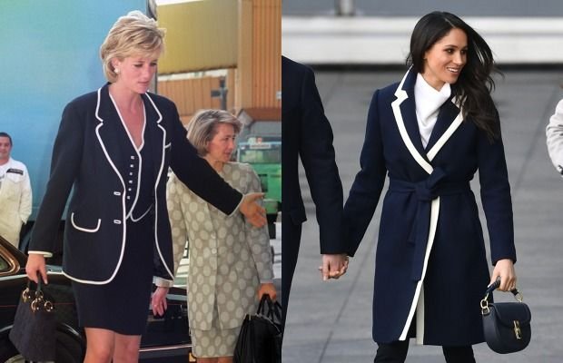 Times Meghan Markle Channelled Princess Diana's Style