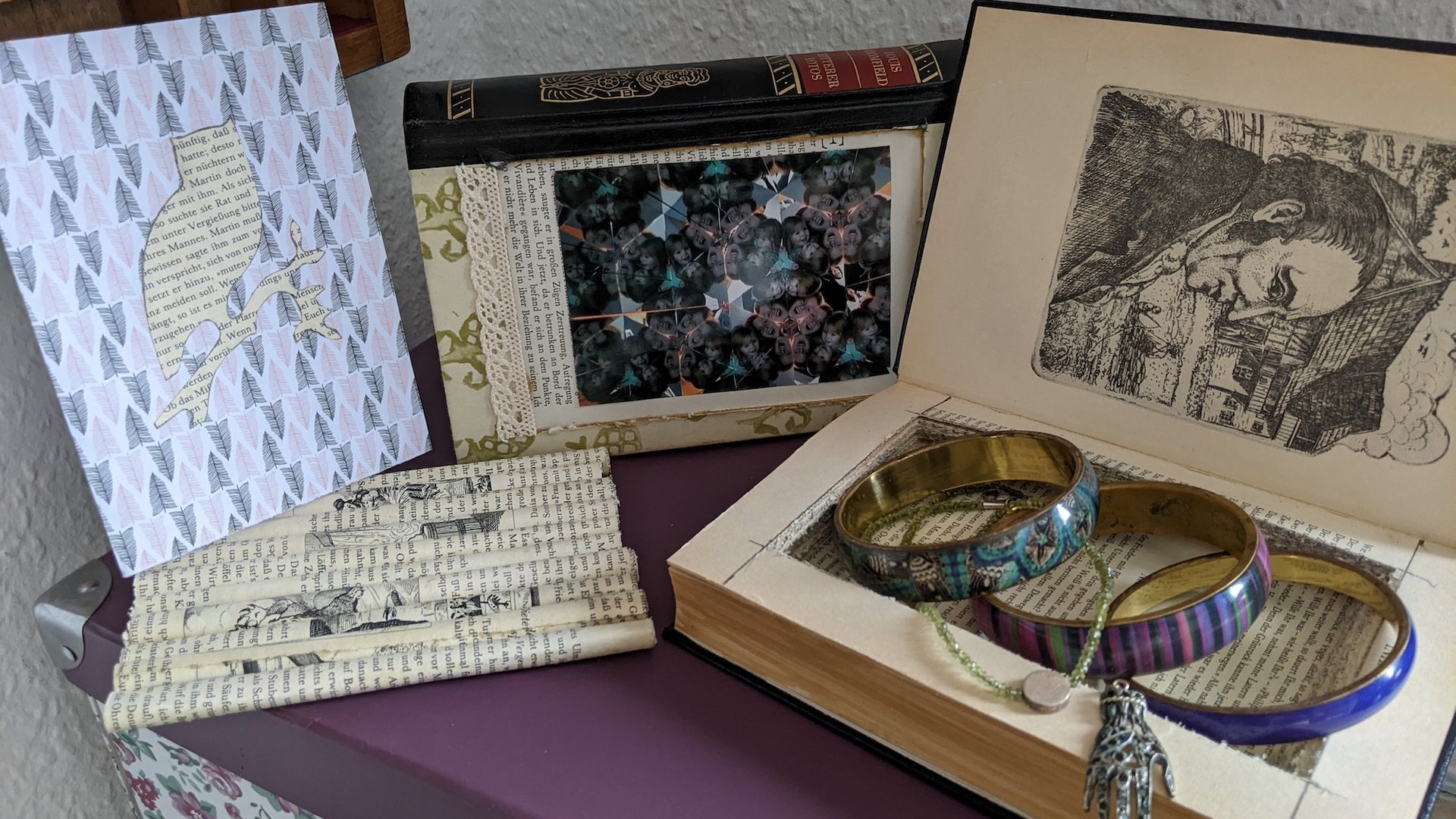 Bücher upcyceln: 7 geniale DIY-Ideen für die kreative Auszeit