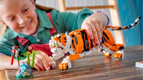 Amazon verkauft den majestätischen Tiger von LEGO Creator zum Schnäppchenpreis