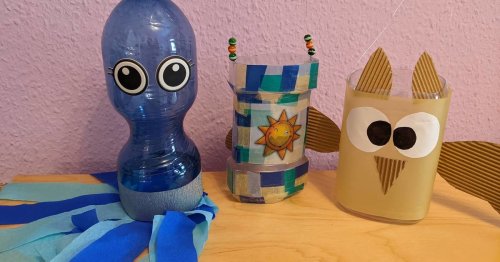 Laternen aus Plastikflaschen basteln: 3 einfache Ideen für Kinder