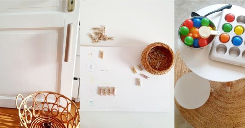 Diese Montessori-Spielzeuge könnt ihr ganz einfach selber machen