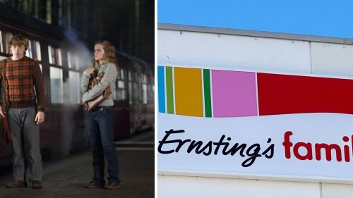 Hermines Geheimwaffe: Der Schulterriemen von Ernsting's family für schwere Büchertaschen