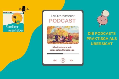 Familienreisefieber-Podcasts mit saisonalen Reiseideen