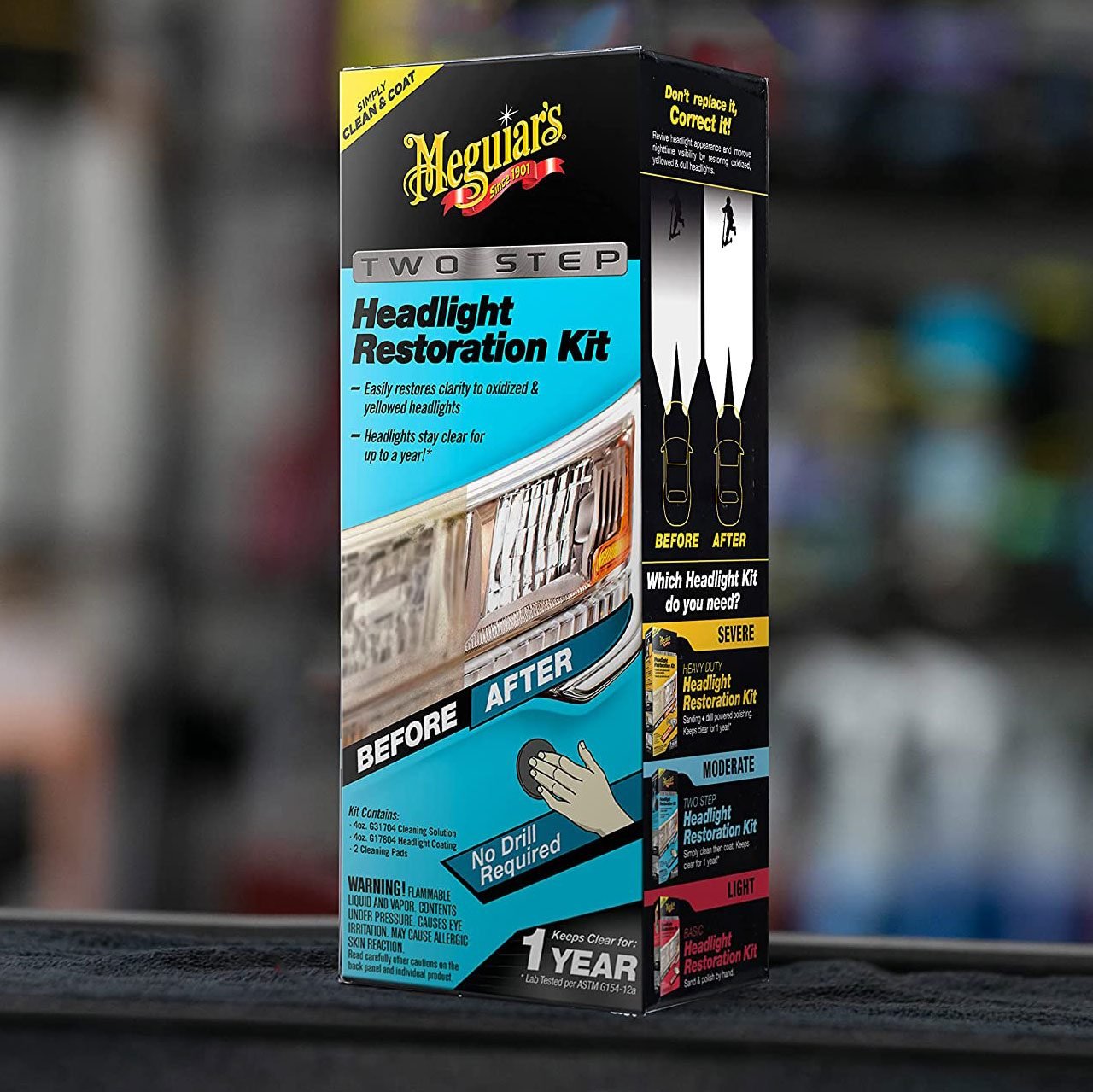 Over 18,000 Shoppers Won't Drive Without This Headlight Cleaning Kit