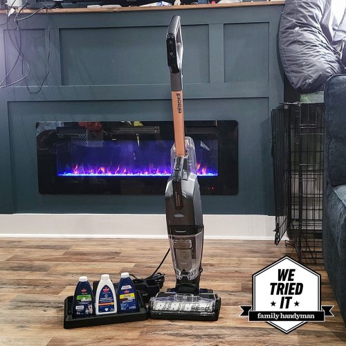 We Tested the Bissell CrossWave HydroSteam Plus Vacuum on a Variety of Pet Messes