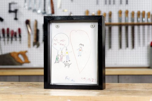 Showcase Your Child's Creativity with This Clever Kids Art Frame