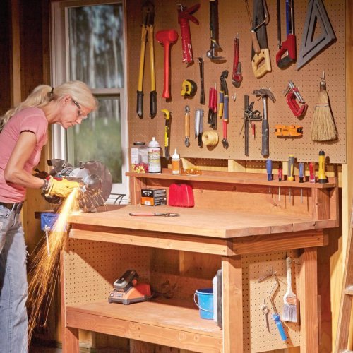 How To Build a Basic Pegboard Workbench That Will Last for Decades