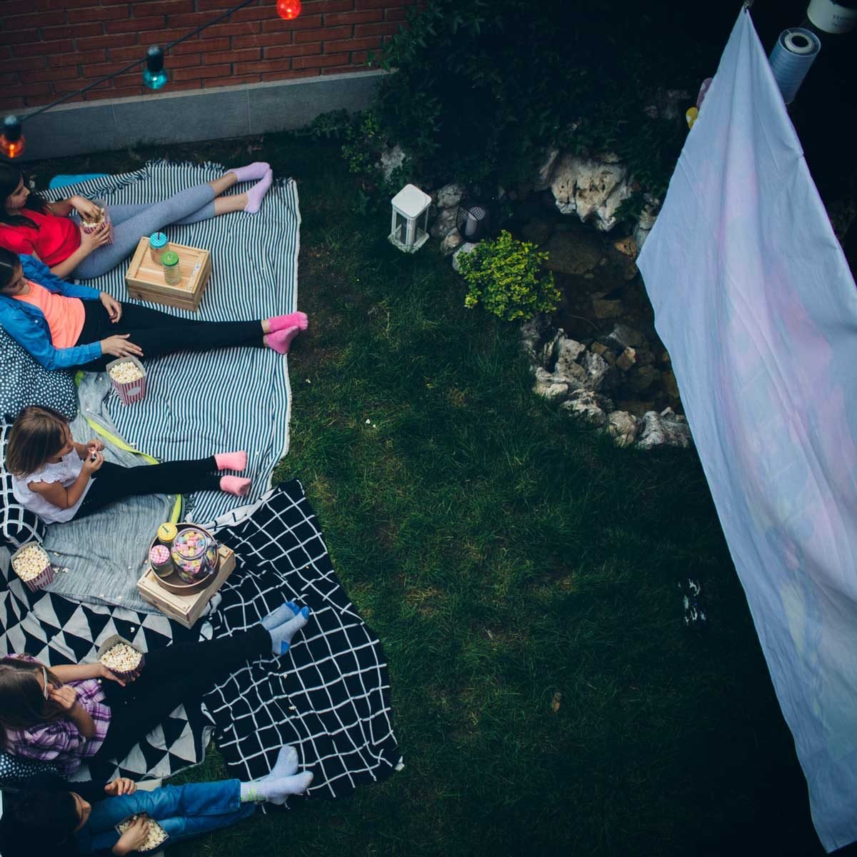 Everything You Need for a Backyard Movie Theater